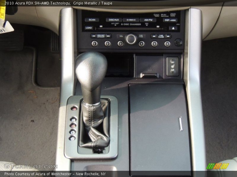 Grigio Metallic / Taupe 2010 Acura RDX SH-AWD Technology