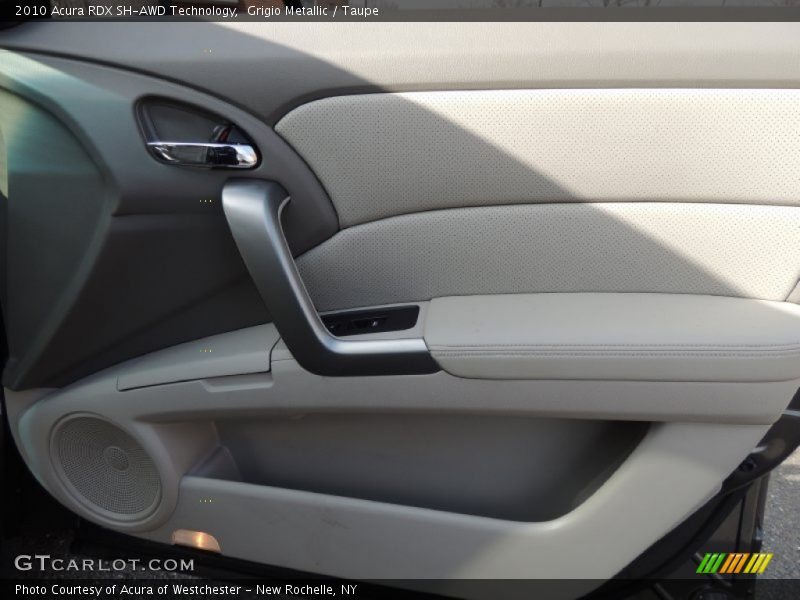 Grigio Metallic / Taupe 2010 Acura RDX SH-AWD Technology