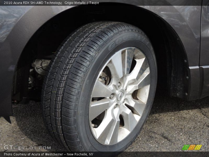Grigio Metallic / Taupe 2010 Acura RDX SH-AWD Technology