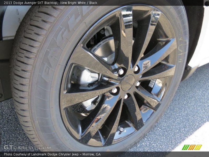  2013 Avenger SXT Blacktop Wheel