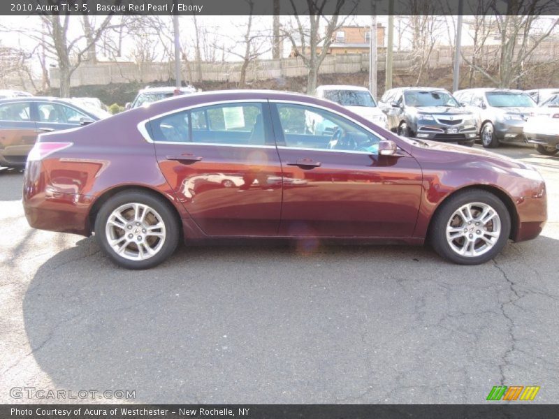 Basque Red Pearl / Ebony 2010 Acura TL 3.5
