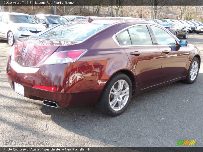 Basque Red Pearl / Ebony 2010 Acura TL 3.5