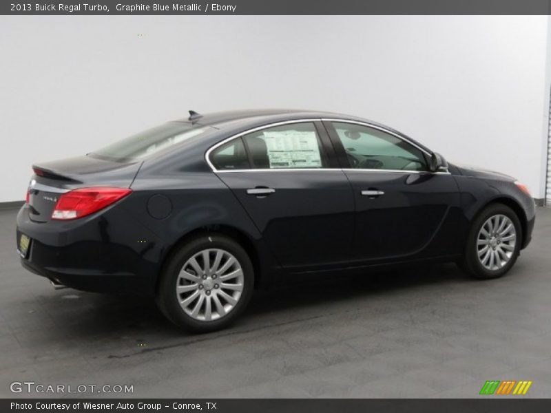 Graphite Blue Metallic / Ebony 2013 Buick Regal Turbo