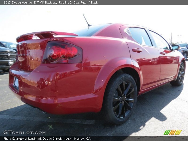 Redline 2-Coat Pearl / Black 2013 Dodge Avenger SXT V6 Blacktop