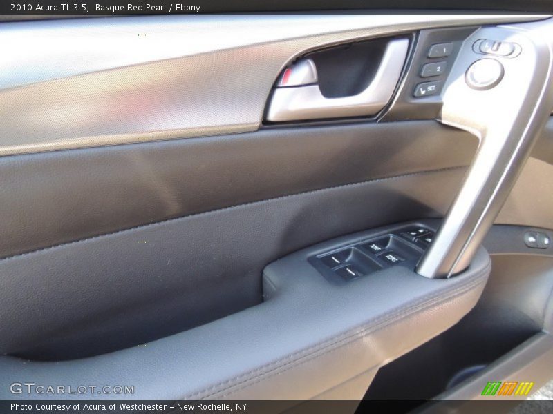 Basque Red Pearl / Ebony 2010 Acura TL 3.5