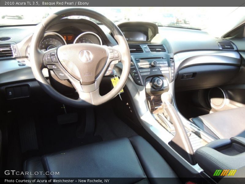 Basque Red Pearl / Ebony 2010 Acura TL 3.5