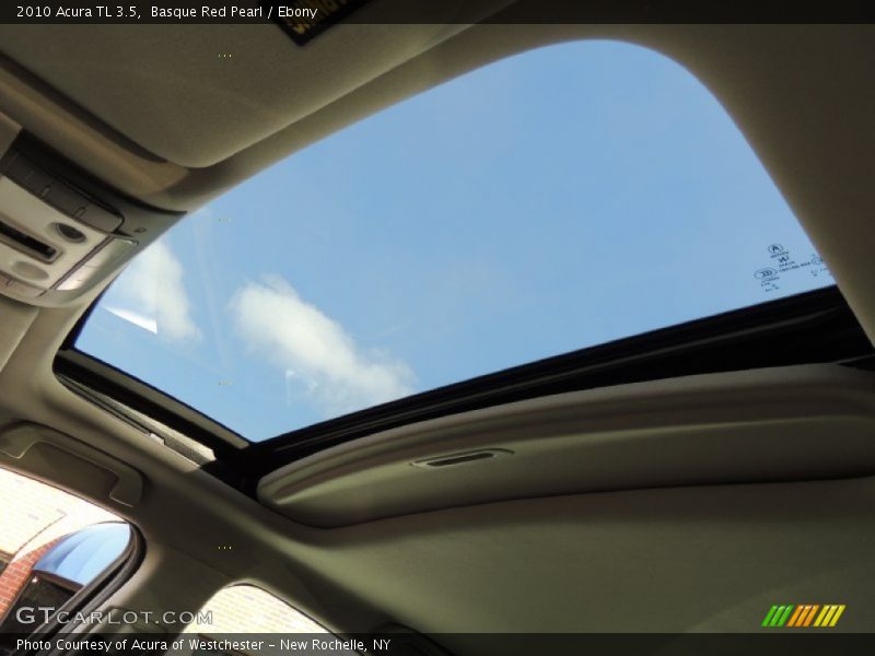 Basque Red Pearl / Ebony 2010 Acura TL 3.5