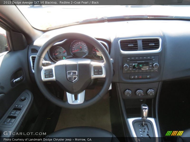 Redline 2-Coat Pearl / Black 2013 Dodge Avenger SXT V6 Blacktop