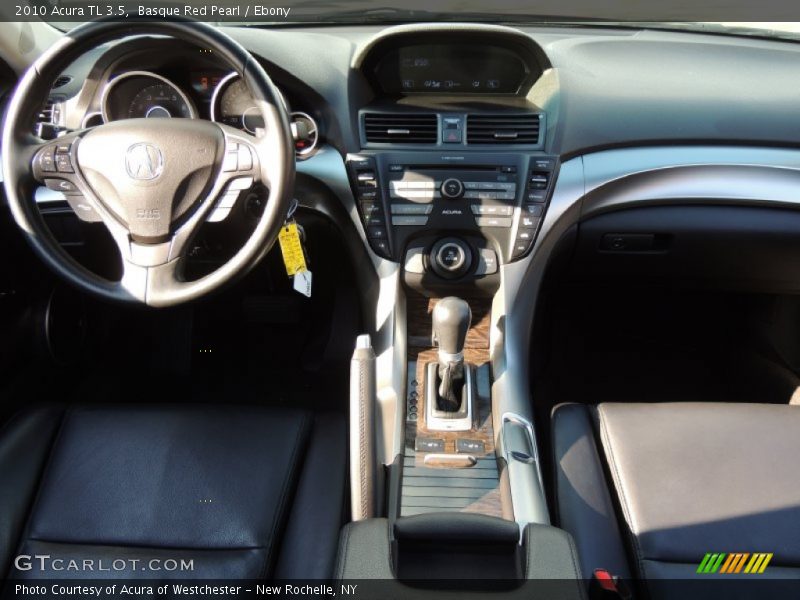 Basque Red Pearl / Ebony 2010 Acura TL 3.5