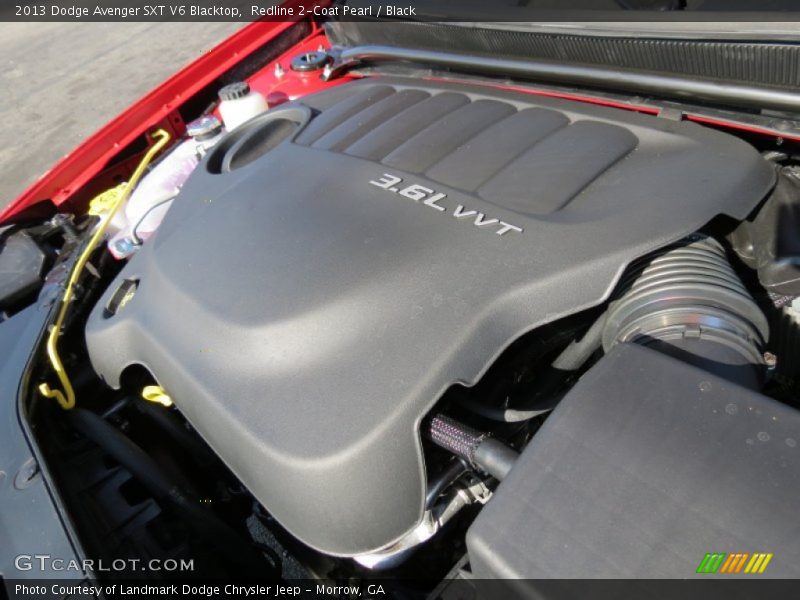  2013 Avenger SXT V6 Blacktop Engine - 3.6 Liter DOHC 24-Valve VVT Pentastar V6