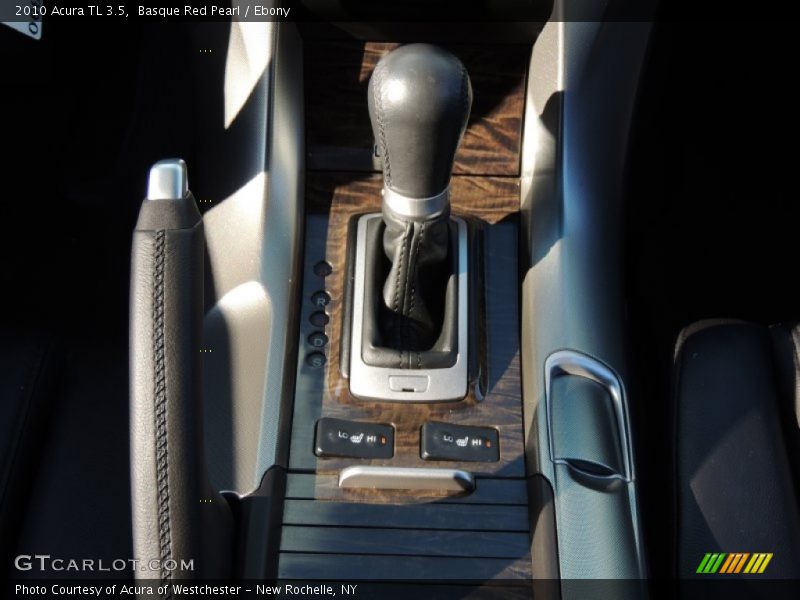 Basque Red Pearl / Ebony 2010 Acura TL 3.5