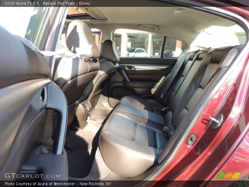 Basque Red Pearl / Ebony 2010 Acura TL 3.5
