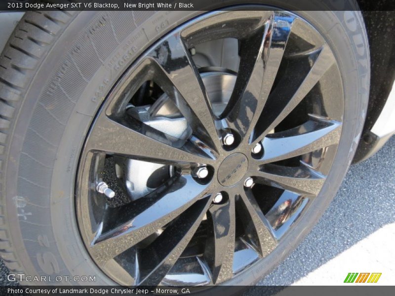 New Bright White / Black 2013 Dodge Avenger SXT V6 Blacktop
