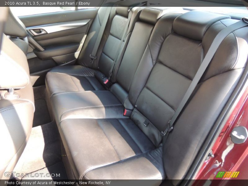 Basque Red Pearl / Ebony 2010 Acura TL 3.5