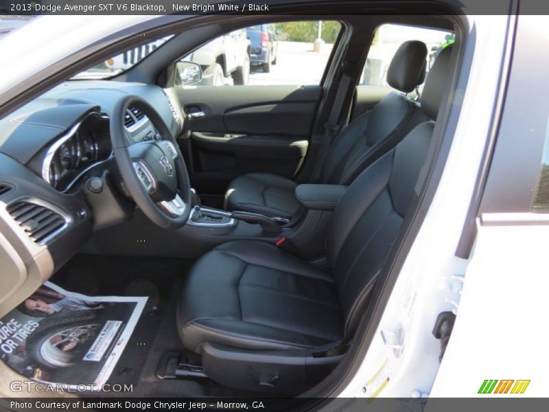 New Bright White / Black 2013 Dodge Avenger SXT V6 Blacktop