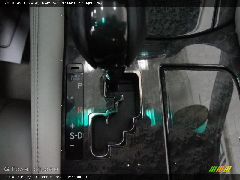 Mercury Silver Metallic / Light Gray 2008 Lexus LS 460