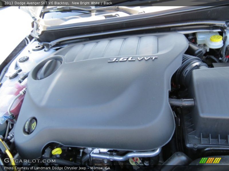 New Bright White / Black 2013 Dodge Avenger SXT V6 Blacktop