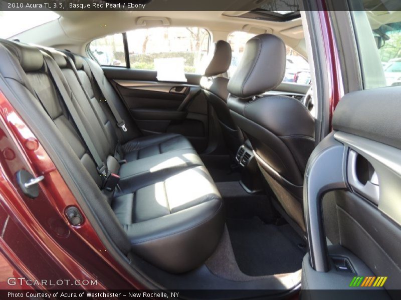 Basque Red Pearl / Ebony 2010 Acura TL 3.5