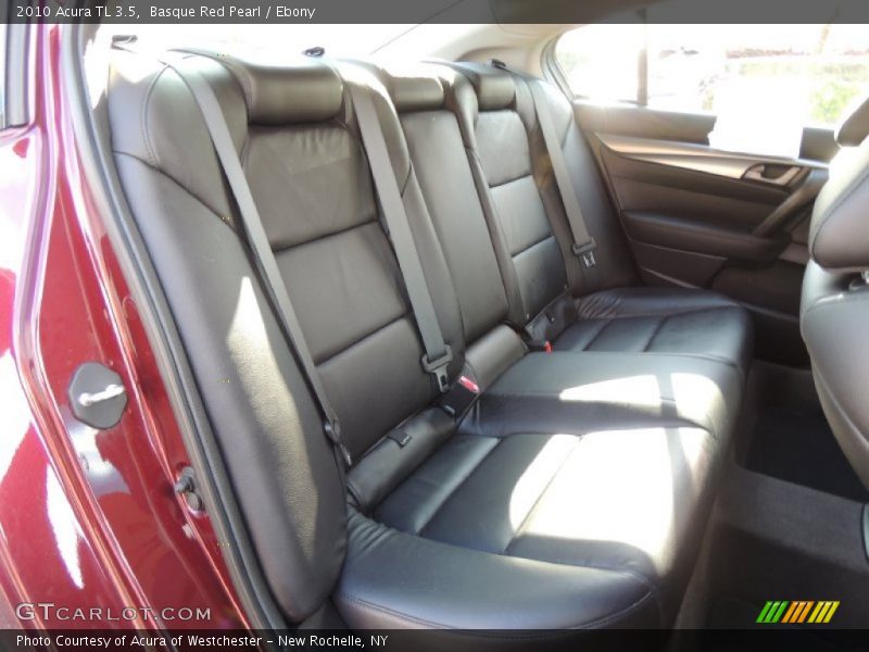 Basque Red Pearl / Ebony 2010 Acura TL 3.5