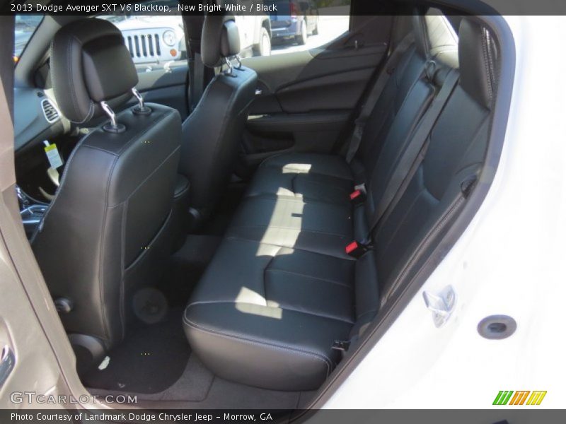 New Bright White / Black 2013 Dodge Avenger SXT V6 Blacktop