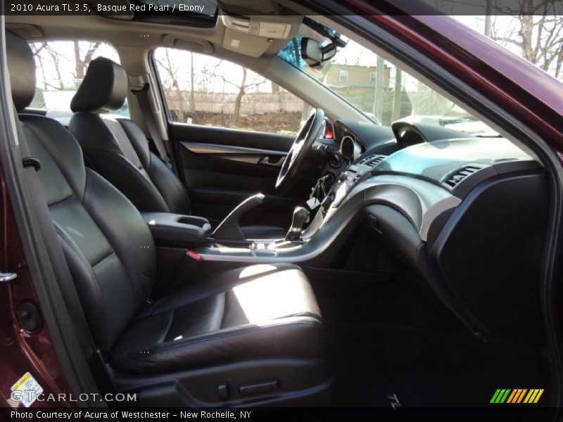 Basque Red Pearl / Ebony 2010 Acura TL 3.5