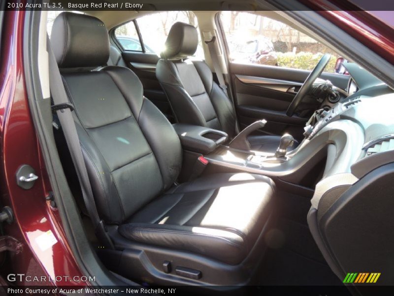 Basque Red Pearl / Ebony 2010 Acura TL 3.5