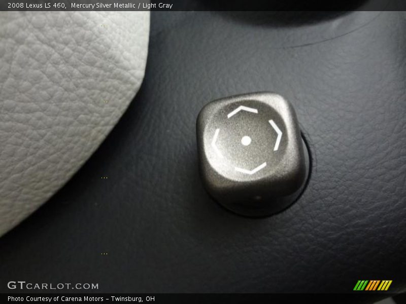 Mercury Silver Metallic / Light Gray 2008 Lexus LS 460