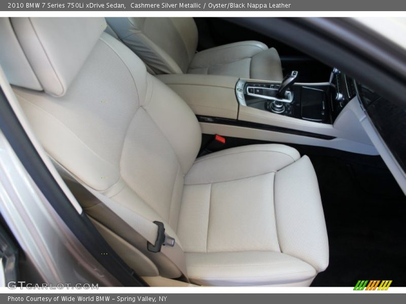 Cashmere Silver Metallic / Oyster/Black Nappa Leather 2010 BMW 7 Series 750Li xDrive Sedan