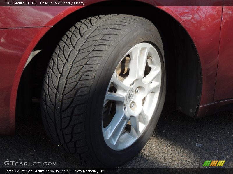 Basque Red Pearl / Ebony 2010 Acura TL 3.5