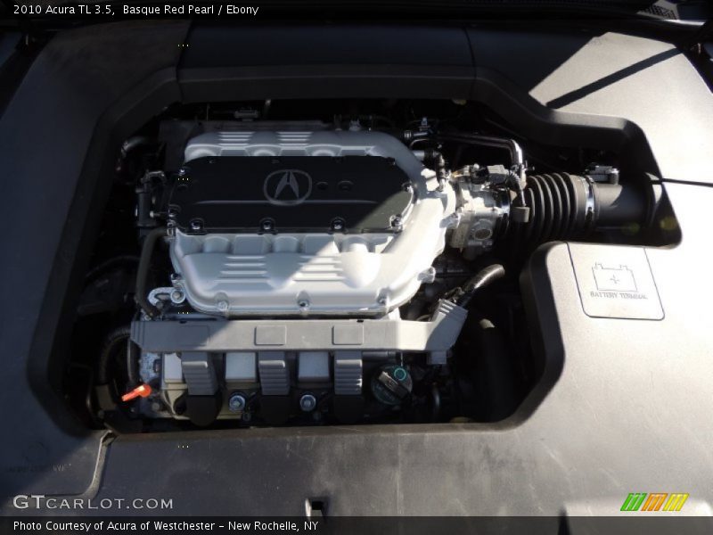 Basque Red Pearl / Ebony 2010 Acura TL 3.5