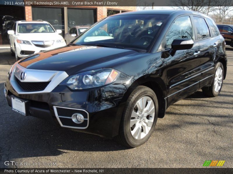 Crystal Black Pearl / Ebony 2011 Acura RDX Technology SH-AWD