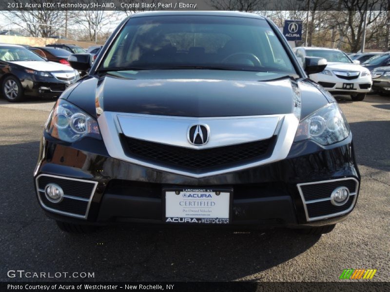 Crystal Black Pearl / Ebony 2011 Acura RDX Technology SH-AWD
