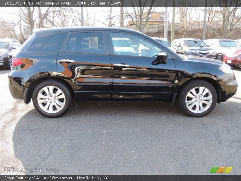 Crystal Black Pearl / Ebony 2011 Acura RDX Technology SH-AWD