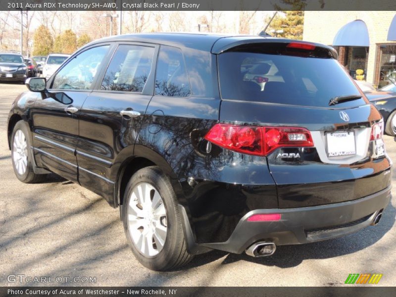 Crystal Black Pearl / Ebony 2011 Acura RDX Technology SH-AWD