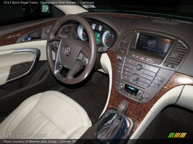 Champagne Silver Metallic / Cashmere 2013 Buick Regal Turbo