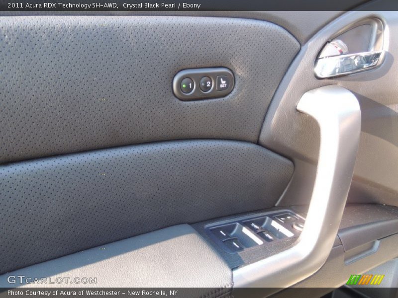 Crystal Black Pearl / Ebony 2011 Acura RDX Technology SH-AWD