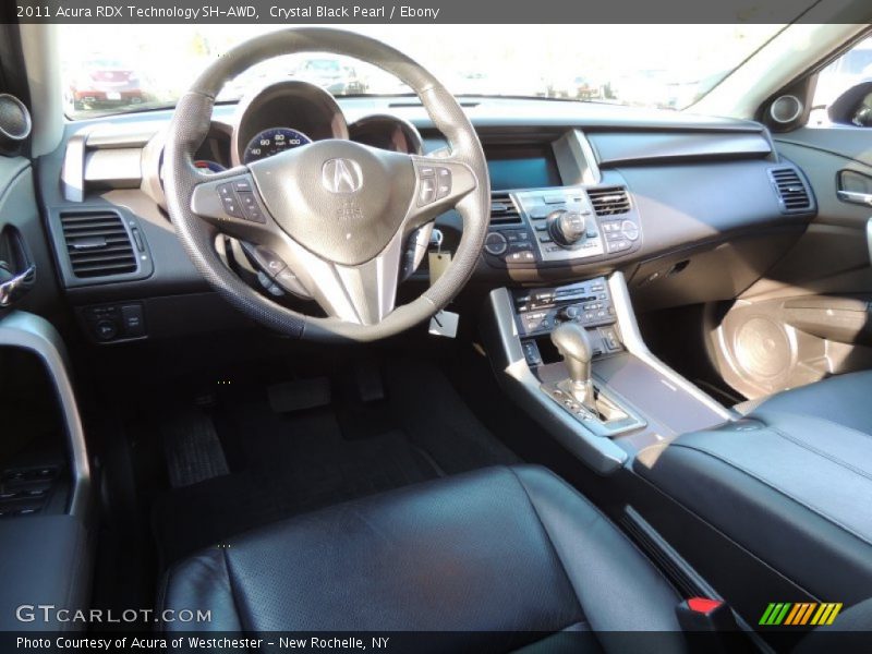 Crystal Black Pearl / Ebony 2011 Acura RDX Technology SH-AWD