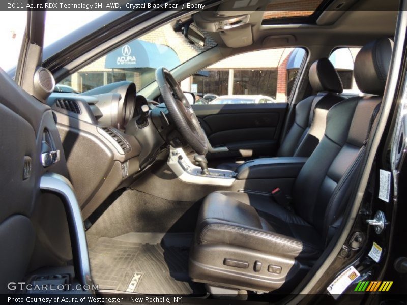 Crystal Black Pearl / Ebony 2011 Acura RDX Technology SH-AWD