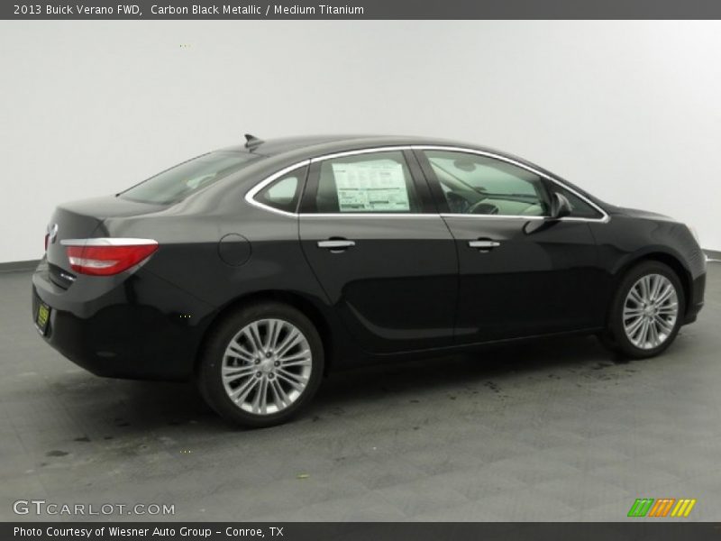 Carbon Black Metallic / Medium Titanium 2013 Buick Verano FWD