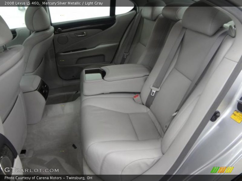 Mercury Silver Metallic / Light Gray 2008 Lexus LS 460
