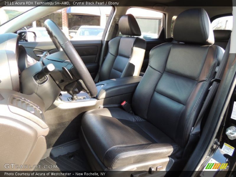 Crystal Black Pearl / Ebony 2011 Acura RDX Technology SH-AWD