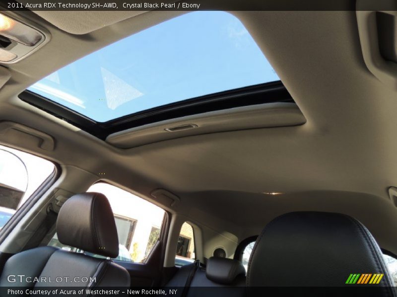 Crystal Black Pearl / Ebony 2011 Acura RDX Technology SH-AWD