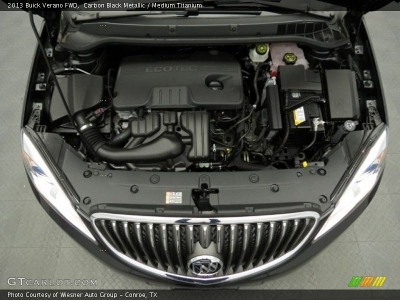 Carbon Black Metallic / Medium Titanium 2013 Buick Verano FWD