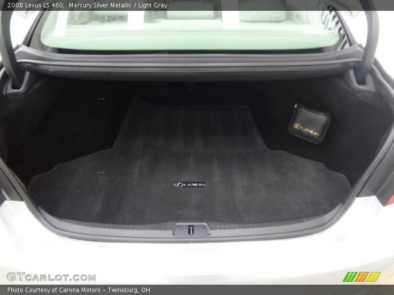 Mercury Silver Metallic / Light Gray 2008 Lexus LS 460