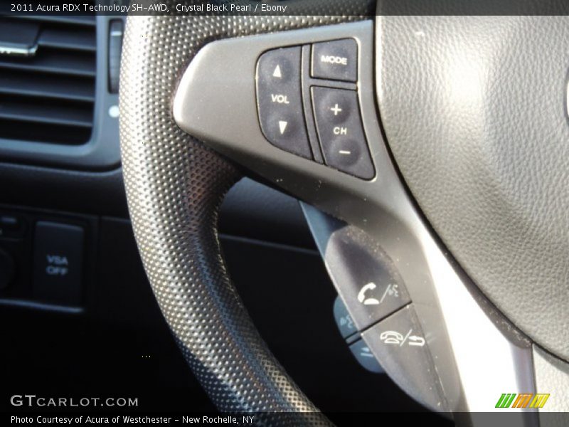 Crystal Black Pearl / Ebony 2011 Acura RDX Technology SH-AWD