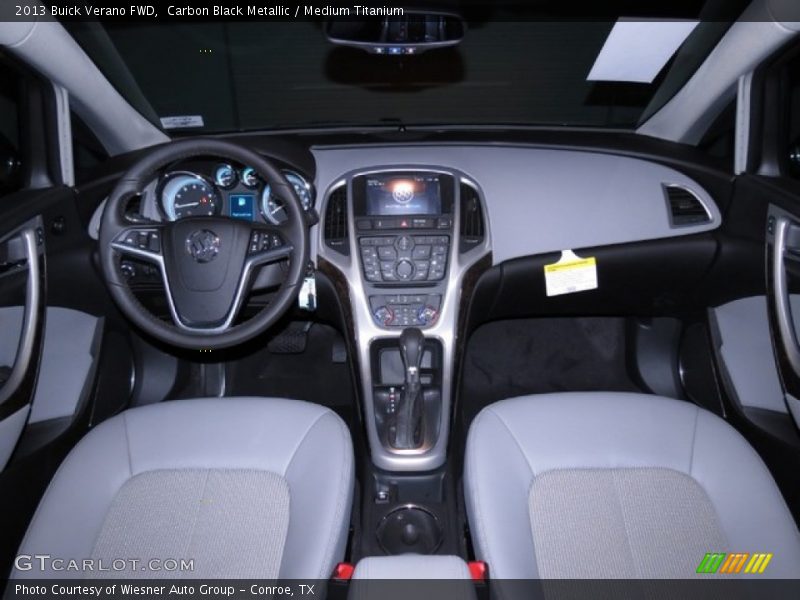 Carbon Black Metallic / Medium Titanium 2013 Buick Verano FWD