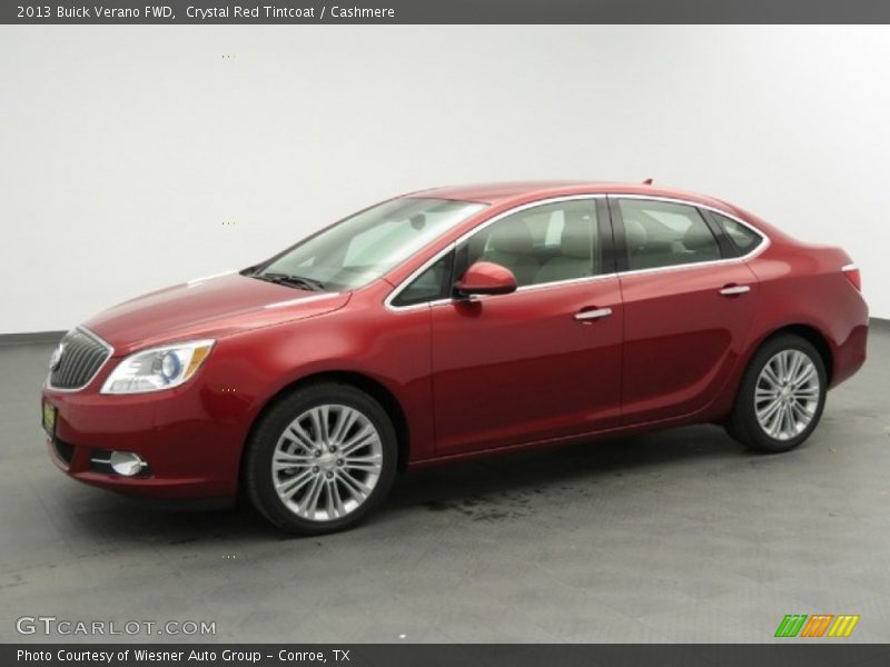 Crystal Red Tintcoat / Cashmere 2013 Buick Verano FWD