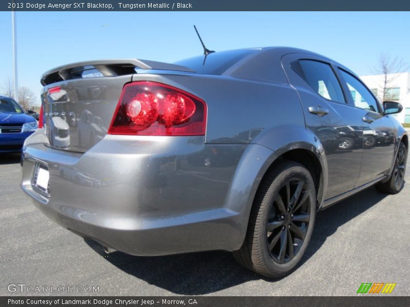 Tungsten Metallic / Black 2013 Dodge Avenger SXT Blacktop