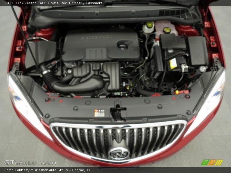 Crystal Red Tintcoat / Cashmere 2013 Buick Verano FWD