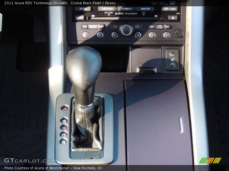 Crystal Black Pearl / Ebony 2011 Acura RDX Technology SH-AWD